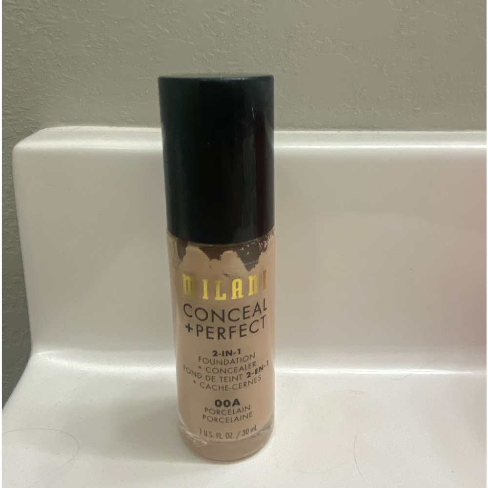 Milani Conceal + Perfect Foundation/Concealer 00A Porcelain